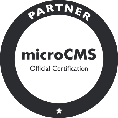 日本製ヘッドレスCMS「microCMS」の公式パートナー企業に認定されました。